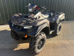2025 ROAD REGISTERED SUZUKI KINGQUAD 750 FARM QUAD BIKE