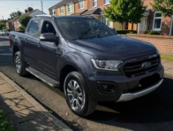 **(ONLY 63K MILEAGE)** 2021 FORD RANGER WILDTRAK 1996CC DIESEL AUTOMATIC PICK UP GREY