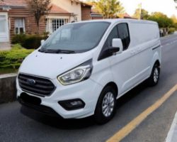 **(ONLY 93K MILEAGE)** 2021 (71 PLATE) FORD TRANSIT CUSTOM 280 LIMITED >>--NO VAT ON HAMMER--<<