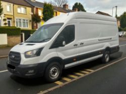 **(ONLY 82K MILEAGE)**2024 FORD TRANSIT T350 129 BHP EXLWB EXHIGH ROOF JUMBO L4 H3