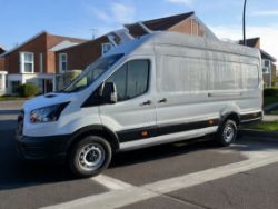 **(ONLY 39K MILEAGE)** 2024 FORD TRANSIT T350 165 BHP EXLWB EXHIGH ROOF JUMBO L4 H3 – EURO 6