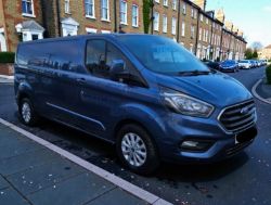 **(ONLY 74K MILEAGE)** 2020 FORD TRANSIT CUSTOM 300LMTD EBLUE A L2H1 1996CC >>--NO VAT ON HAMMER--<<