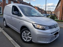2021 VOLKSWAGEN CADDY C20 PRO TDI DSG PANEL VAN – TOP SPEC >>--NO VAT ON HAMMER--<<