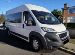 **(ONLY 119K MILEAGE)** 2017 PEUGEOT BOXER 435 L3H2 BLUE HDI VAN - NO VAT ON HAMMER