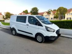 **(ONLY 109K MILEAGE)** 2019 FORD TRANSIT CUSTOM 280 LEADER 5-SEAT VAN >>--NO VAT ON HAMMER--<<