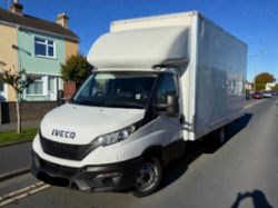 2021 IVECO DAILY 35C16B 3.0 DIESEL MANUAL CHASSIS CAB 2998CC WHITE >>--NO VAT ON HAMMER--<<