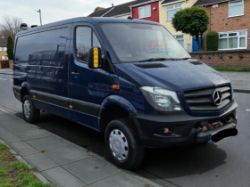 2017 MERCEDES-BENZ SPRINTER 316 CDI 4X4 L4H3 2143CC MANUAL >>--NO VAT ON HAMMER--<<