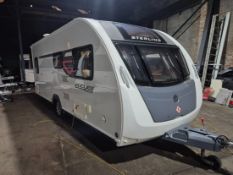 2016 SWIFT STERLING ECCLES SPORT 554 – 4 BERTH FIXED BED TOURING >>--NO VAT ON HAMMER--<<