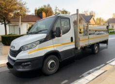 **(ONLY 74K MILEAGE)** IVECO DAILY 2.3 LWB ALLOY DROPSIDER 2023 (72 REG)