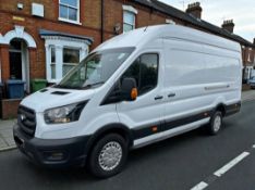 **(ONLY 83K MILEAGE)** 2023 FORD TRANSIT T350 130 BHP EXLWB EXTRA HIGH ROOF JUMBO L4 H3