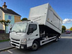 2017 MITSUBISHI FUSO CANTER 7C15 38 AUTO DIESEL 2998CC WHITE >>--NO VAT ON HAMMER--<<