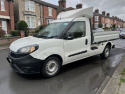 **(ONLY 104K MILEAGE)** 2021 FIAT DOBLO 1.6 MULTIJET WORKUP ALLOY DROPSIDER