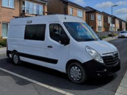**(ONLY 70K MILEAGE)** 2018 VAUXHALL MOVANO L2H2 F3500 CDTI DIESEL WHITE >>--NO VAT ON HAMMER--<<