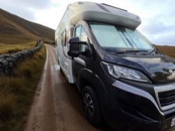 **(ONLY 37K MILEAGE)** 2023 PEUGEOT ELDDIS EVOLUTION 196 2.2 DIESEL MANUAL MOTORHOME BLACK