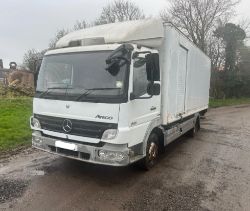 2008 MERCEDES ATEGO 816 BOX VAN 4250CC DIESEL MANUAL WHITE LORRY