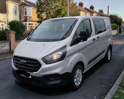 **(ONLY 121K MILEAGE)** 2020 FORD TRANSIT CUSTOM 300LEADER EBLUE L1H1 >>--NO VAT ON HAMMER--<<