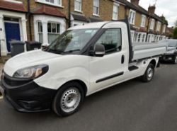 **(ONLY 91K MILEAGE)** 2021 FIAT DOBLO 1.6 MULTIJET WORKUP ALLOY DROPSIDER
