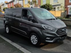 **(ONLY 60K MILEAGE)** 2021 FORD TRANSIT CUSTOM 320LMTD EBLUE A L1H1 1996CC DIESEL PANEL VAN