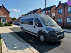 **(ONLY 122K MILEAGE)** 2017 PEUGEOT BOXER 435 L3H2 BLUE 1997CC DIESEL >>--NO VAT ON HAMMER--<<