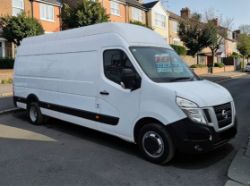 **(ONLY 66K MILEAGE)** 2019 NISSAN NV400 SE DCI L4H3 2298CC DIESEL >>--NO VAT ON HAMMER--<<