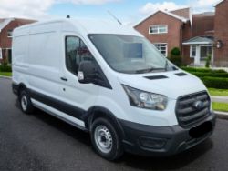 **(ONLY 90K MILEAGE)** 2020 ON FORD TRANSIT 290 LEADER MWB L2H2 130BHP>>--NO VAT ON HAMMER--<<