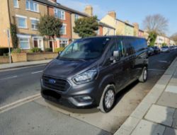 **(ONLY 80K MILEAGE)** 2020 FORD TRANSIT CUSTOM 300LIMITD EBLUE L2H1 1996CC MANUAL VAN