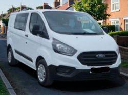 **(ONLY 110K MILEAGE)** 2020 FORD TRANSIT CUSTOM 280LEADER EBLUE MANUAL >>--NO VAT ON HAMMER--<<