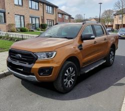 **(ONLY 93K MILEAGE)** 2022 FORD RANGER WILDTRAK ECOBLUE 4X4 AUTOMATIC >>--NO VAT ON HAMMER--<<