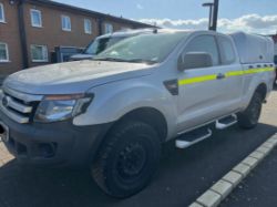 2013  FORD RANGER SUPER CAB 4X4 XL 150 UTILITY PICK-UP
