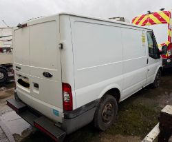 2013 FORD TRANSIT 125 T280 FWD L1H1 2198CC DIESEL MANUAL PANEL VAN WHITE