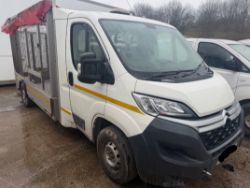 2017 CITROEN RELAY 35 ULTRA TRANSPORTR BHDI 1997CC DIESEL MANUAL CHASSIS CAB WHITE