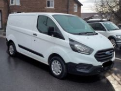 *(ONLY 106 K MILEAGE)* 2019 FORD TRANSIT CUSTOM 280 TDCI SWB VAN >>-NO VAT ON HAMMER-<<