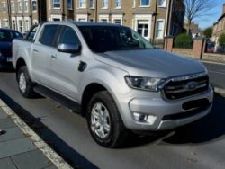 **(ONLY 124K MILEAGE)** 2021 FORD RANGER LIMITED ECOBLUE 4X4 2.0L DIESEL MANUAL PICK UP SILVER
