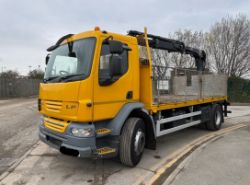 2008 DAF TRUCKS FA LF55.220 18 E 6692CC DIESEL BLUE