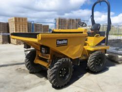 2019 THWAITES 3 TON 4X4 DUMPER – 600 HOURS