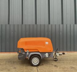 2022 ATLAS COPCO XAS 58-7 ROAD TOW COMPRESSOR – 241 HOURS