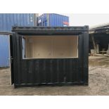 10FT X 8FT SHIPPING CONTAINER – STREET FOOD / COFFEE SHOP / FOOD KIOSK / EVENT USE