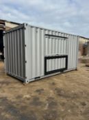20FT X 8FT SHIPPING CONTAINER – STREET FOOD / COFFEE SHOP / FOOD KIOSK