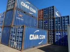 20FT X 8FT USED SHIPPING CONTAINER