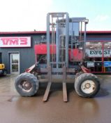 2004 MOFFETT MOUNTY M7 24.4 FORKLIFT / COMBI LIFT TRUCK
