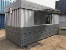 16FT X 8FT CATERING SHIPPING CONTAINER