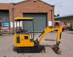 2022 JCB 16C-1 – 1.6T CANOPY MINI EXCAVATOR / DIGGER