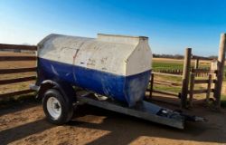 2000 LITRE FAST TOW DIESEL BOWSER BUNDED TANK