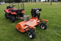 QUAD MULE GATOR UTV ATV 4X4 TOWABLE FLAIL MOWER TOPPER – V-TWIN 22HP PETROL