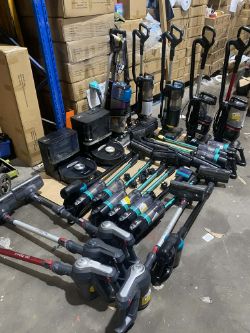 JOB LOT OF 22 UNTESTED CUSTOMER RETURN HOOVERS, VACUUM CLEANERS