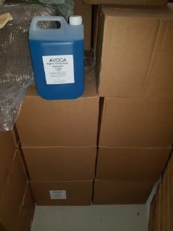 AVOCA ANTIBACTERIAL HANDWASH 5 LITRE RRP 13.99 X40 BOTTLES LOT