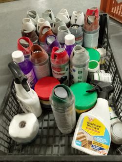 JOBLOT OF PLASTIKOTE SPRAY PAINT LOT 268