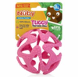 100 X NUBY 100 SILICONE TUGGY TEETHING TEETHER BALL (MIXED COLOURS) RRP £1,000