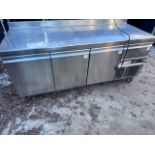 FOSTER G2 COUNTER 3 DOOR FRIDGE CATERING EQUIPMENT TRADE EXPORT