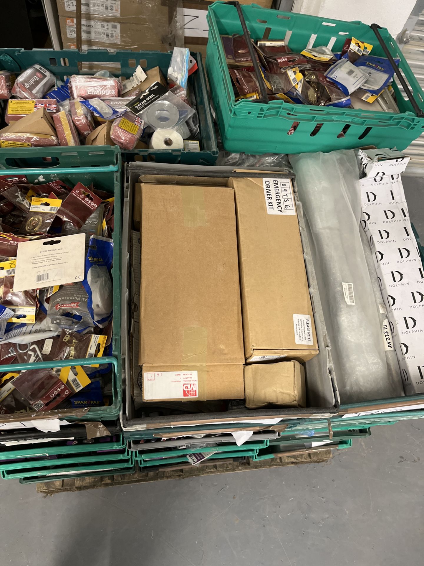 PALLET OF 29 JOBLOT BASKET VARIOUS ITEMS - Image 4 of 7